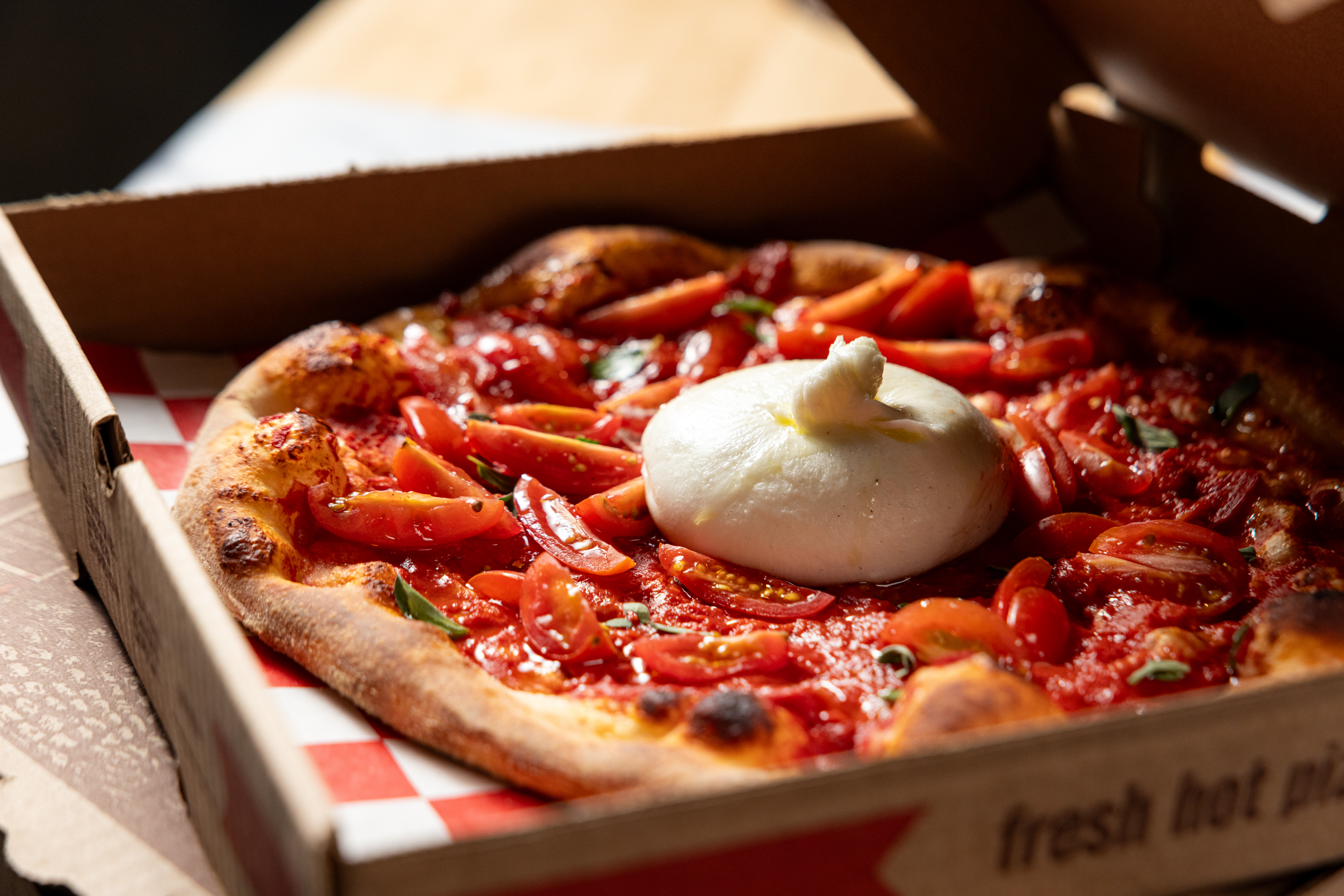 Artisan Burrata Pizza