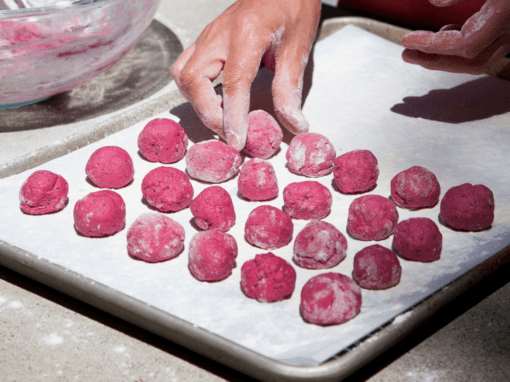 Beet Ricotta Gnocchi Beet Ricotta Gnocchi