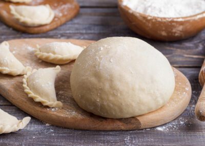 Fresh Dumpling Dough Made with Italian Flour