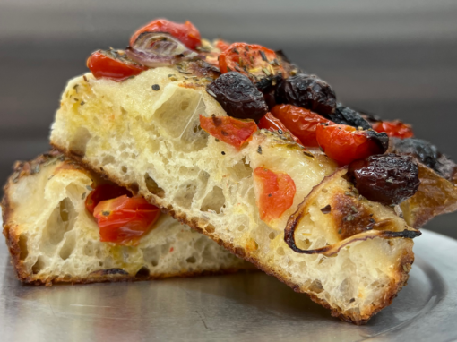 Focaccia with Americana Super Focaccia with Americana Super