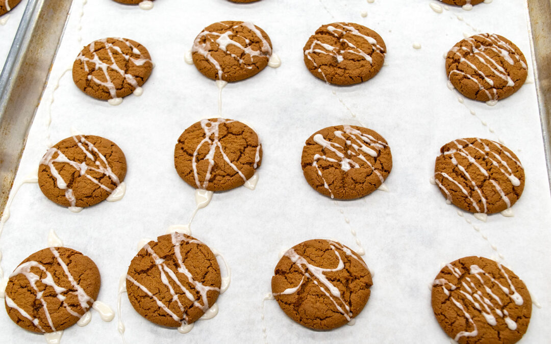 Glazed Gingersnaps