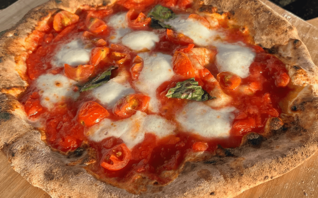 Neapolitan Pizza with Saccorosso (Bulk Fermentation)