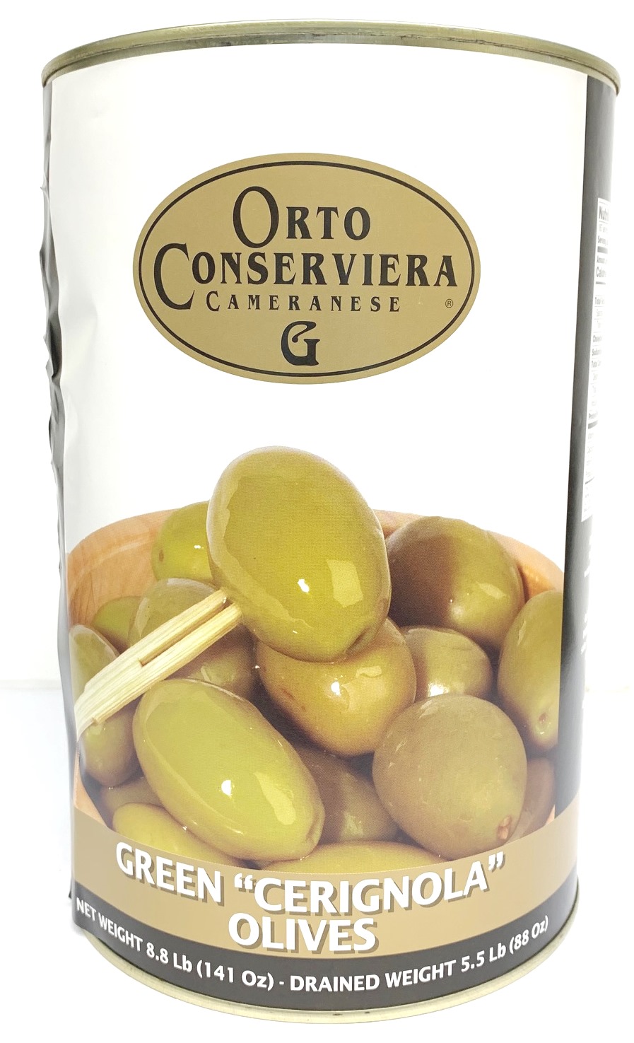 Orto_GreenCerignolaOlives_4kg_FrontPhoto