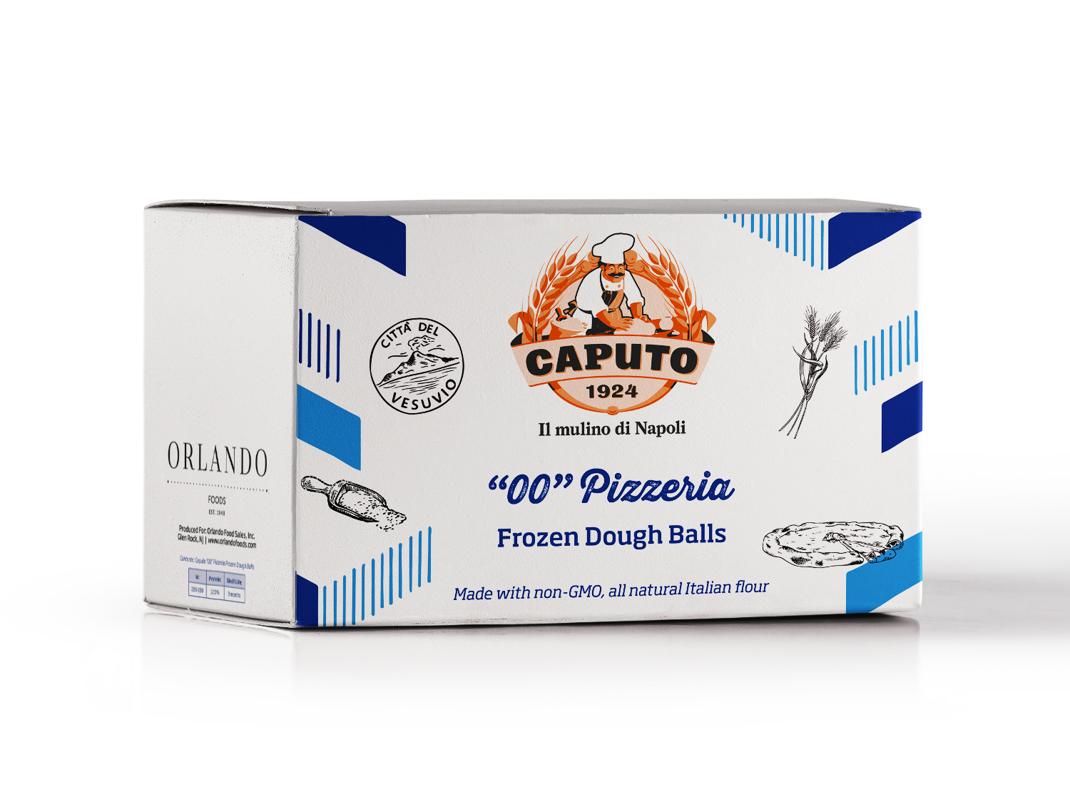 00” Pizzeria Frozen Dough - Orlando Foods