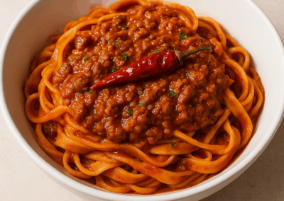Spicy Bolognese