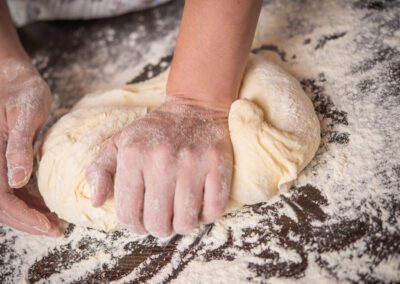 Mixing Dough