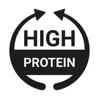 Graphic Displaying the words High Protien