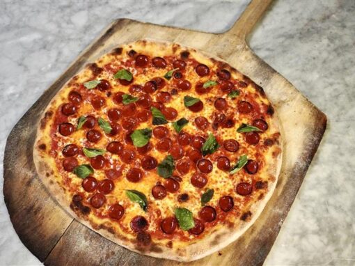 NY Style Pepperoni Pizza 18” NY Style Pepperoni Pizza 18”