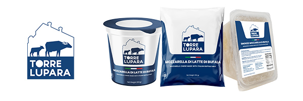 Torre Lupara mozzarella di bufala product lineup
